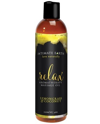 Intimate Earth Massage Oil - Relaxing 120 ml