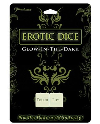 Erotic Glow in the Dark Dice
