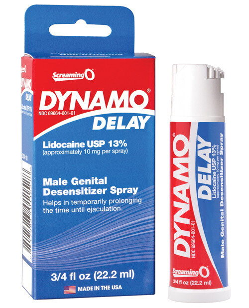 Screaming O Dynamo Delay Spray - .75 oz.