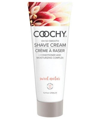 Coochy Cream Shave Cream - Sweet Nectar 7.2 oz.
