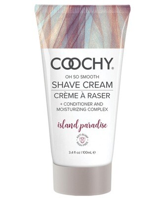 Coochy Cream Shave Cream - Island Paradise 3.4 oz.