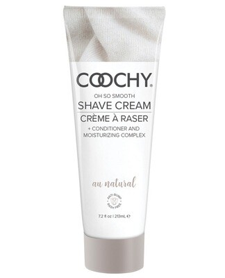 Coochy Cream Shave Cream - Au Natural 7.2 oz.