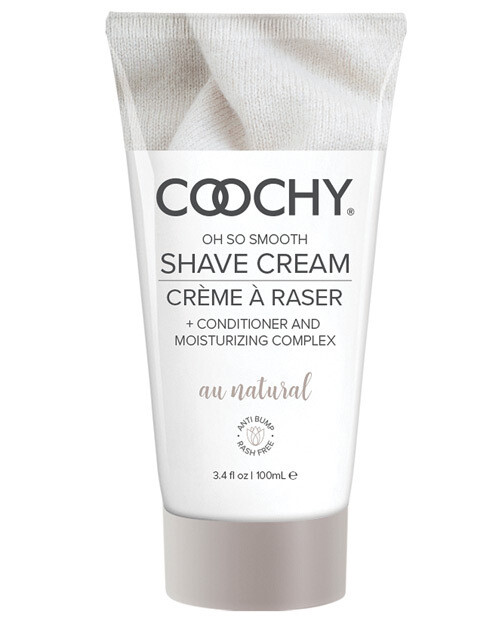 Coochy Cream Shave Cream - Au Natural 3.4 oz.