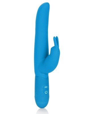 Posh Bounding Bunny Dual Vibrator - Blue