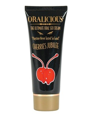 Oralicious Ultimate Oral Sex Cream - Cherries Jubilee 2 oz.