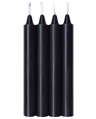 Make Me Melt Drip Candles - Black