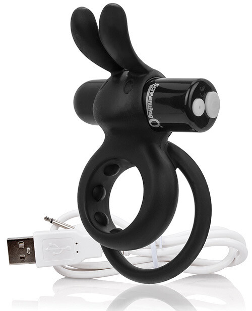 Screaming O Charged Ohare Vibrating C-Ring - Black