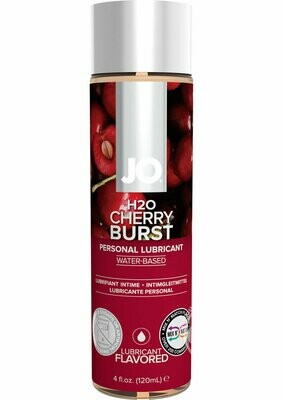 System JO H2O Flavored Lubricant - Cherry Burst 4 oz.