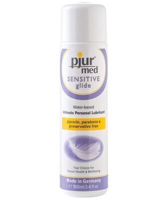 Pjur Med Sensitive Glide Water Based Personal Lubricant - 100ml