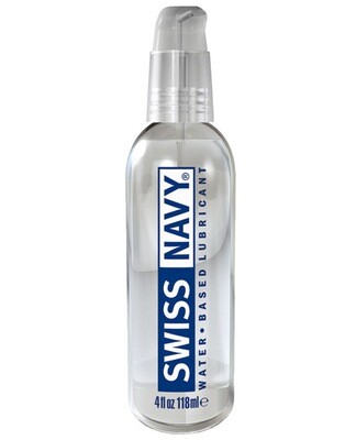 Swiss Navy Water Based Lubricant 4 oz.