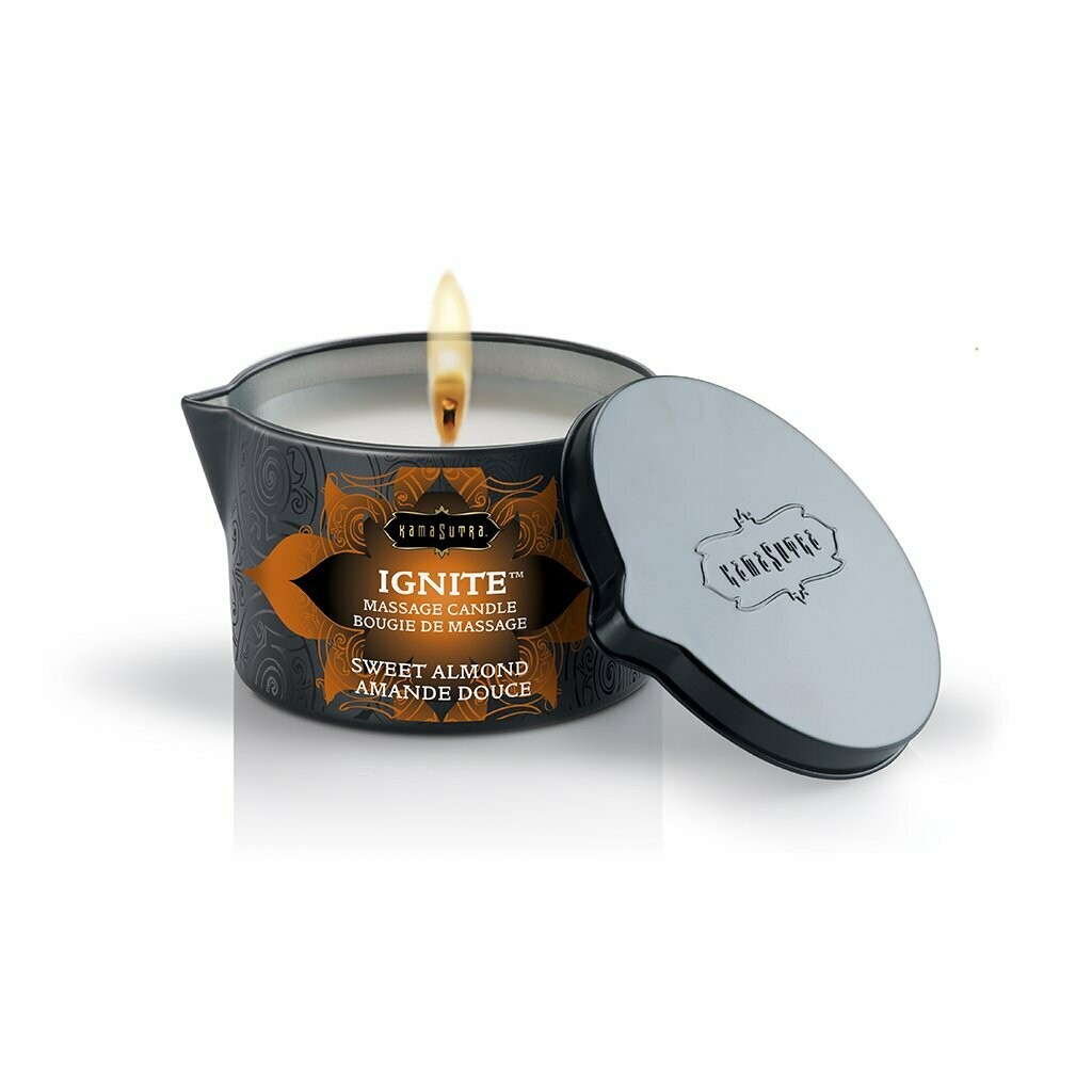 Kama Sutra Massage Candle - Sweet Almond 6 oz.