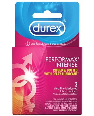 Durex Performax Intense 3 Pack
