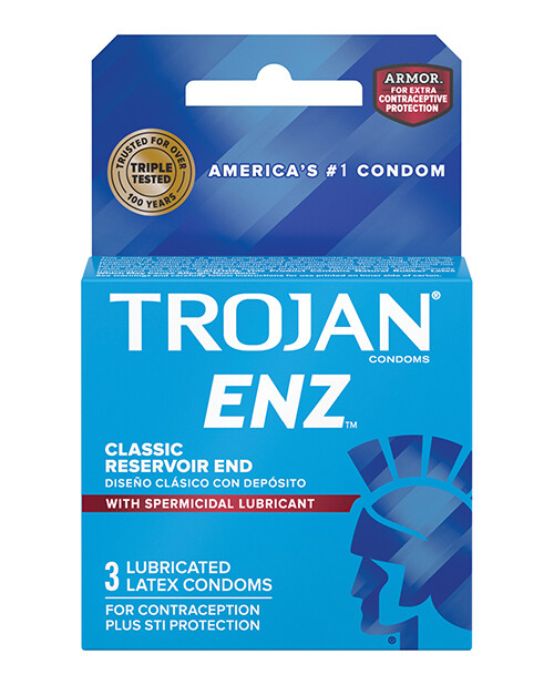 Trojan Enz Armor Condoms 3 Pack