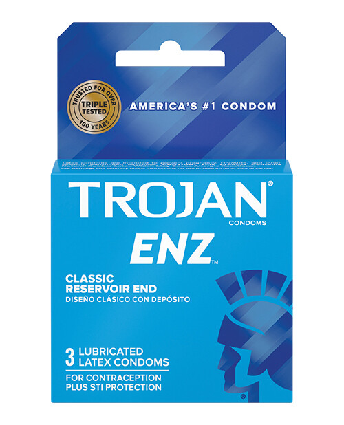 Trojan Enz Condoms 3 Pack