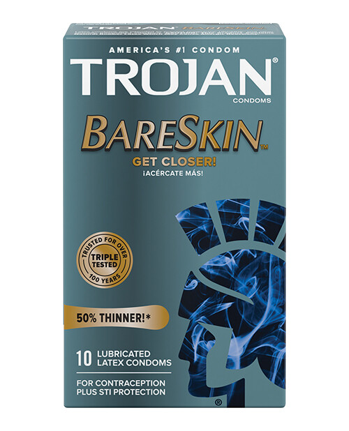 Trojan Bareskin Condoms 10 Pack