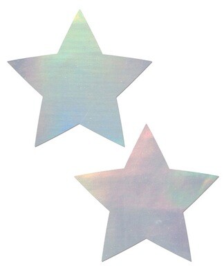 Pastease Holographic Star - Silver