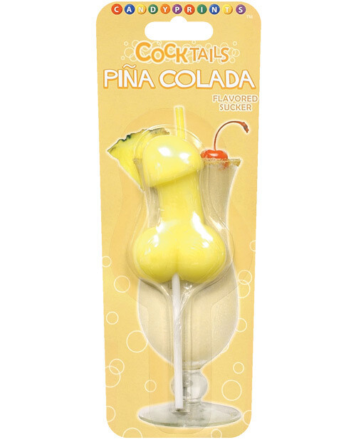Cocktails Flavored Suckers - Pina Colada