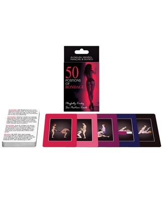 50 Positions Of Bondage Card Game