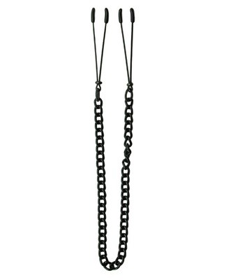 Spartacus Tweezer Clamps - Black Chain