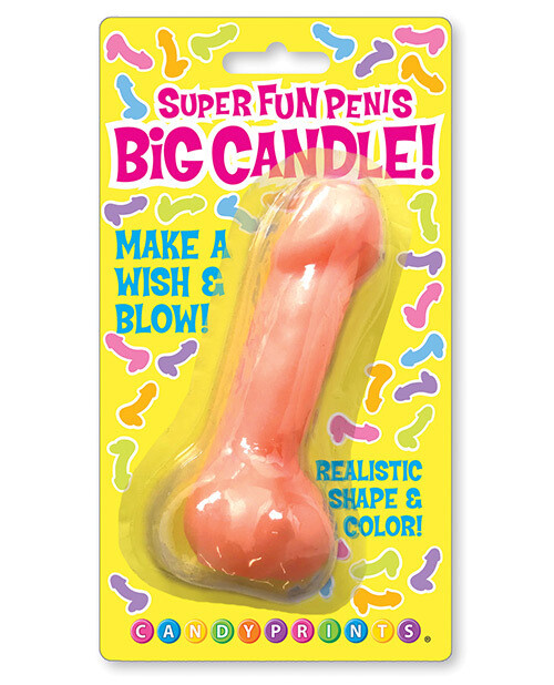 Super Fun Penis Candle - White