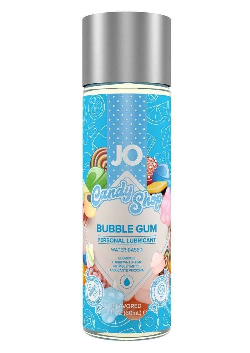 System JO H2O Flavored Lubricant - Bubble Gum 2 oz.