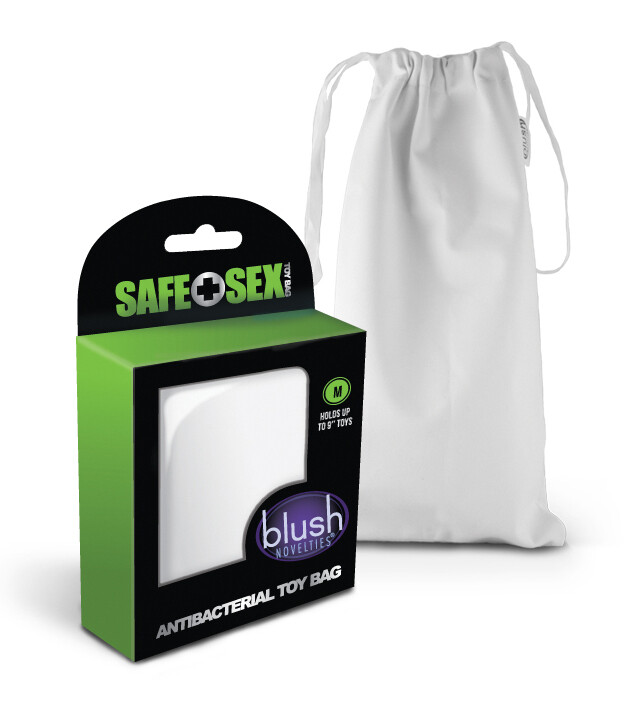 Blush Antibacterial Toy Bag - Medium