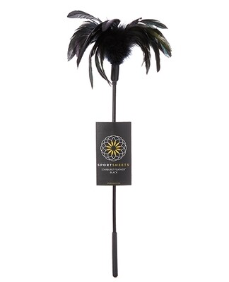 Sportsheets Feather Tickler - Black Sportsheets Feather Tickler - Black