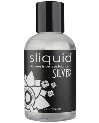 Sliquid Silver Silicone Lubricant 4.2 oz.