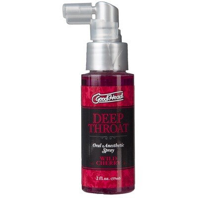 Good Head Deep Throat Spray - Wild Cherry 2 oz.