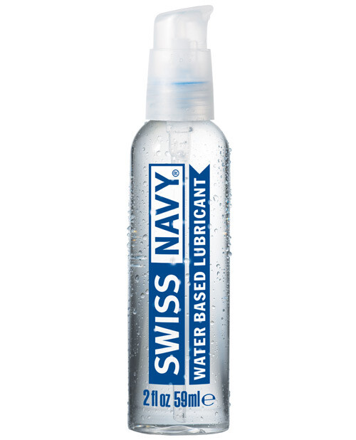 Swiss Navy Water Based Lubricant 2 oz.
