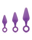 Curve Gossip Rump Ringers Anal Plug Set - Purple