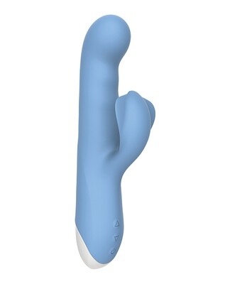 Evolved Thump-N-Thrust Silicone Rechargeable Vibrator