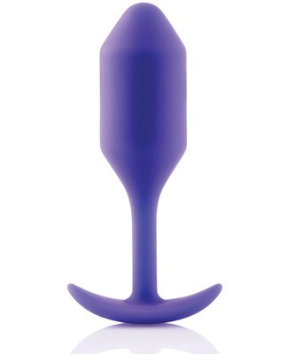 b-Vibe Weighted Snug Plug 2 - Purple