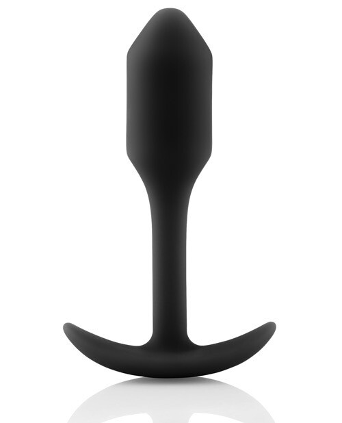 b-Vibe Weighted Snug Plug 1 - Black