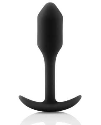 b-Vibe Weighted Snug Plug 1 - Black