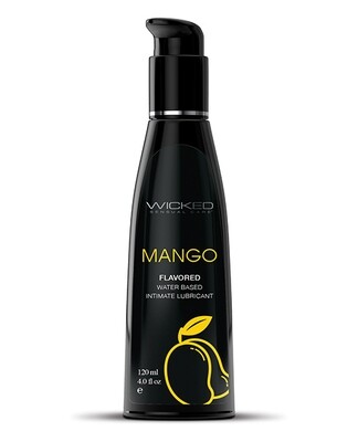Wicked Sensual Care Flavored Lubricant - Mango 4 oz.