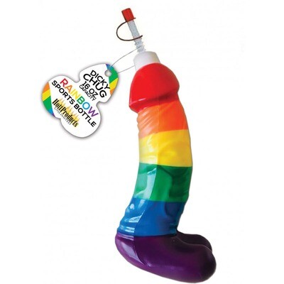 Dicky Chug Sports Bottle 16 oz. - Rainbow