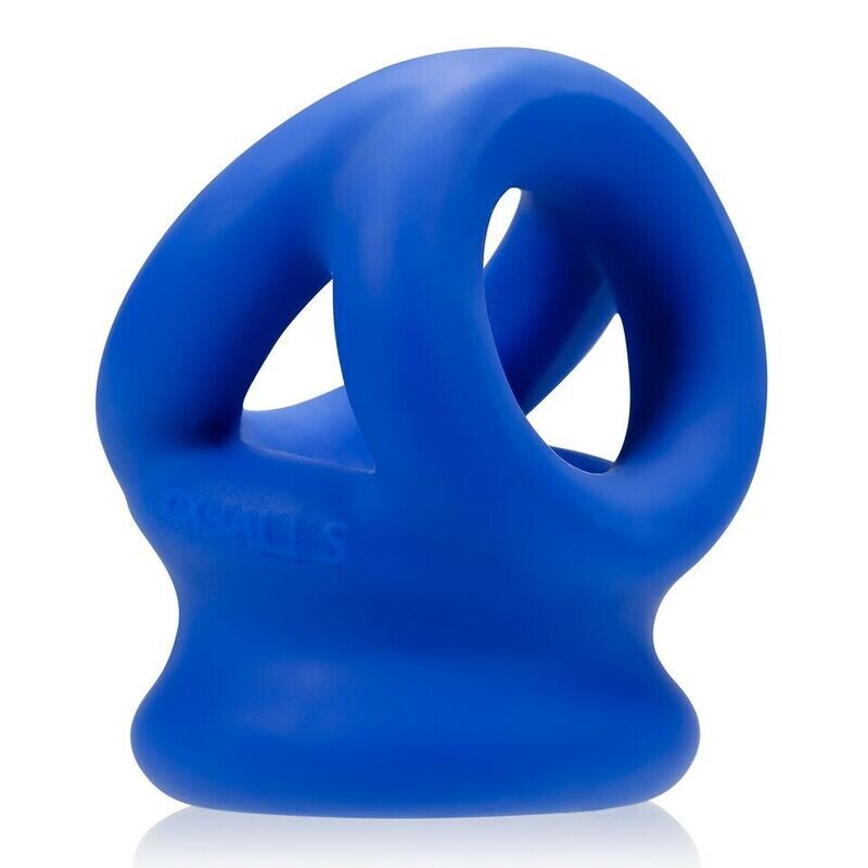 Oxballs Tri-Squeeze Ball Stretch C-Ring - Blue