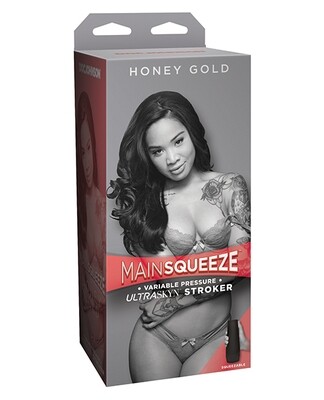 Main Squeeze Pussy Masturbator - Honey Gold