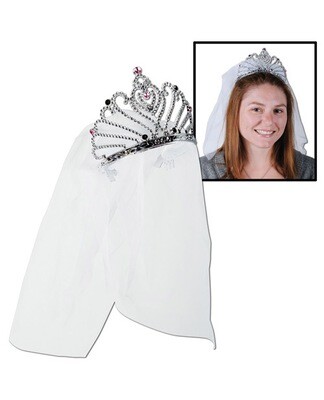Bride To Be Tiara &amp; Veil