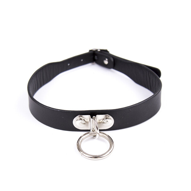 Plesur D-Ring Collar - Black