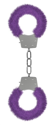 Shots Pleasure Fur Cuff - Purple