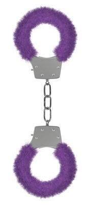 Shots Pleasure Fur Cuff - Purple