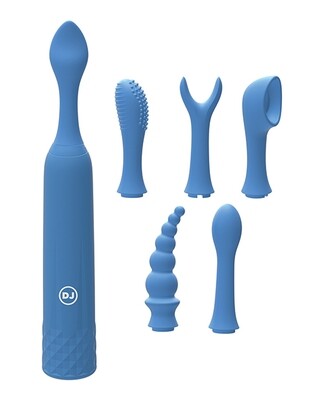 IVibe IQuiver Interchangeable Vibrator - Periwinkle