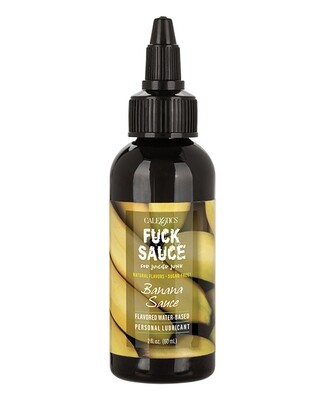 Fuck Sauce Flavored Lubricant - Banana 2 oz.