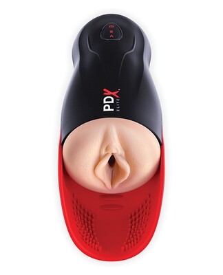 PDX Elite Fuck-O-Matic Vibrating Suction Stroker