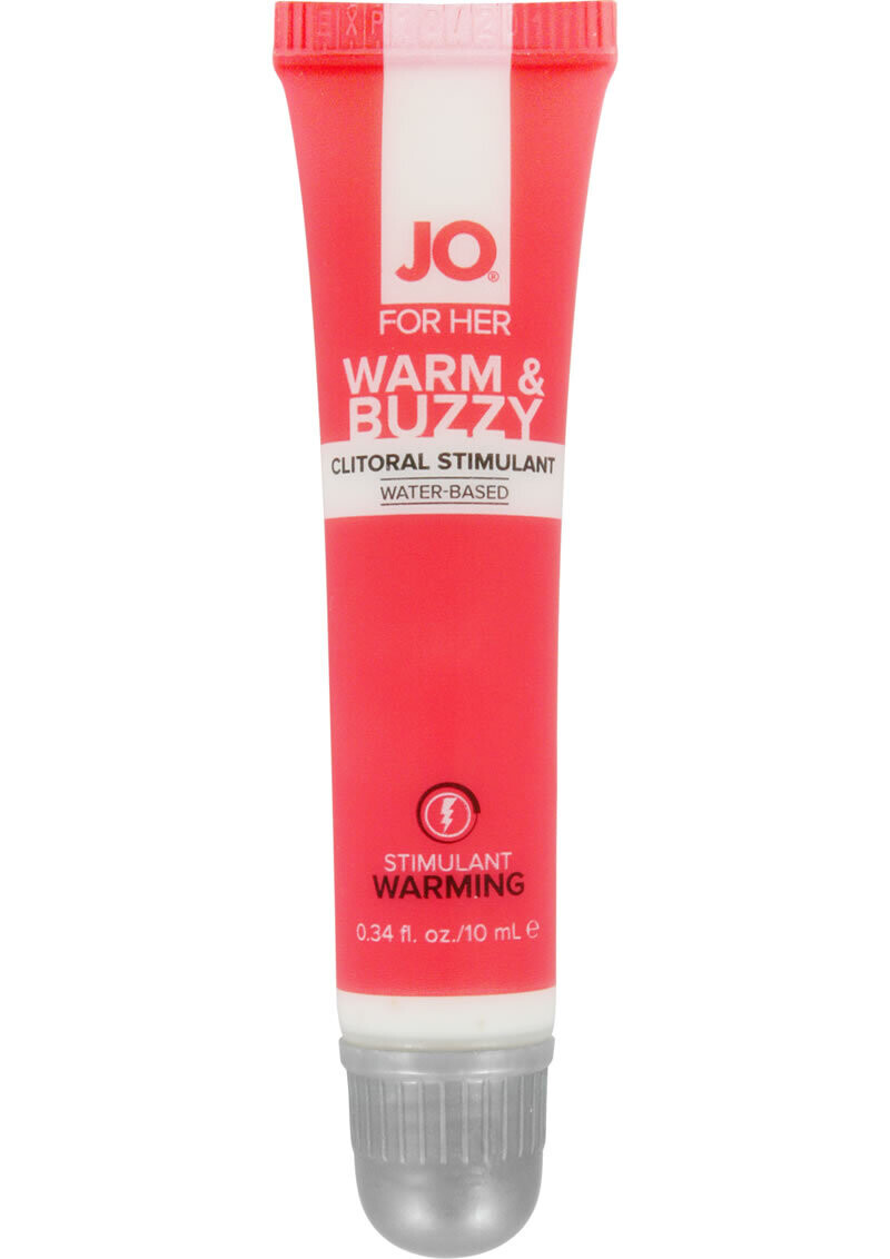 System JO Warm &amp; Buzzy Clitoral Stimulant 10ml