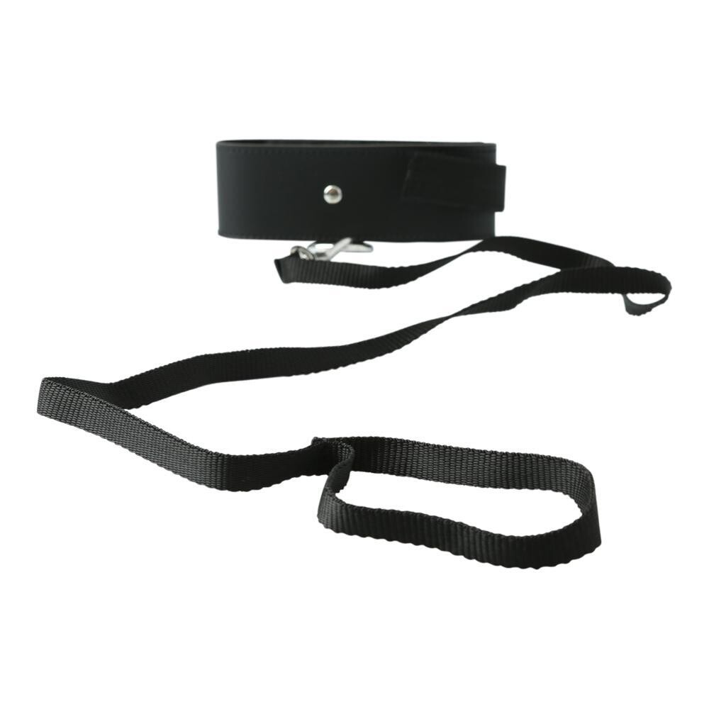 Sex &amp; Mischief Leash &amp; Collar - Black