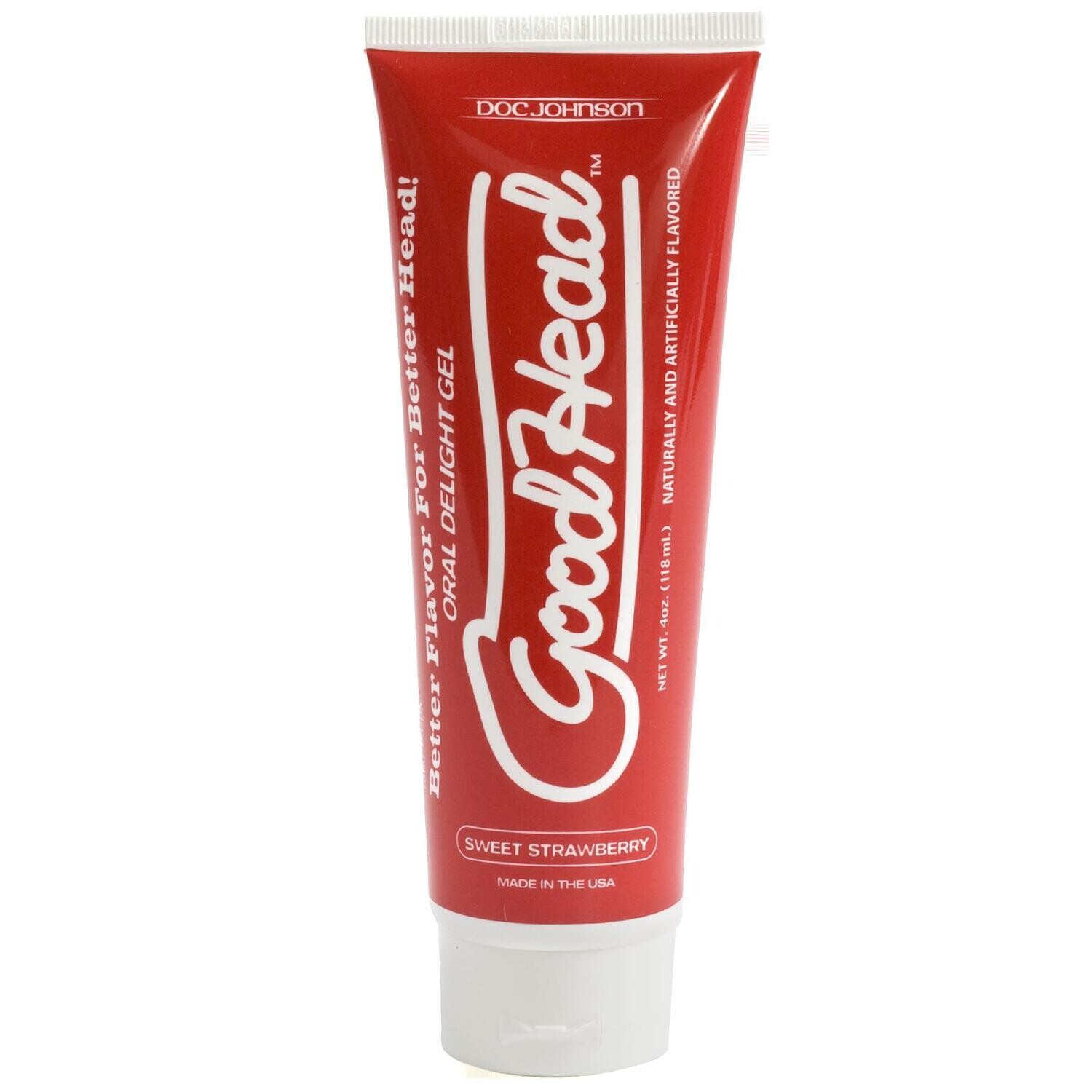 Good Head Oral Gel - Sweet Strawberry 4 oz.