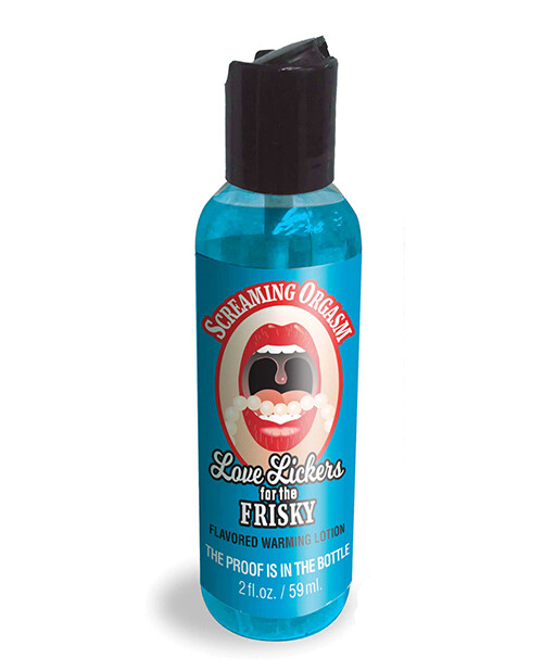 Love Lickers Flavored Body Topping - Screaming Orgasm 2 oz.